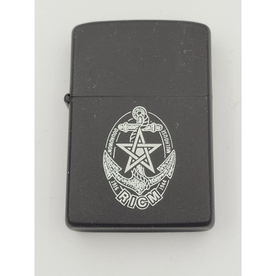 Régiment d'Infanterie Chars de Marine Vannes 1984 Noir 2 Faces RICM