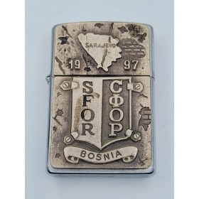 SFOR Division Bosnie Sarajevo 1997 Novembre 1996 Plaque