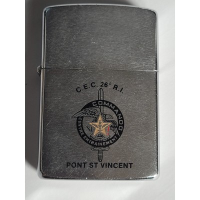 26° Régiment d'Infanterie Centre d'Entrainement Commando Pont St Vincent Janvier 1989